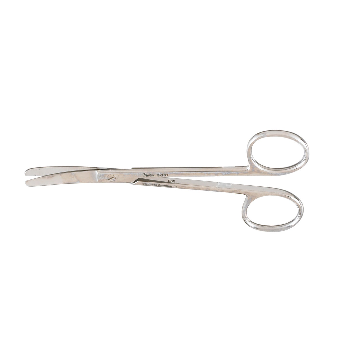 Surgery Scissors, 4_" Curved, Blunt-Blunt Points, Serrated Blade