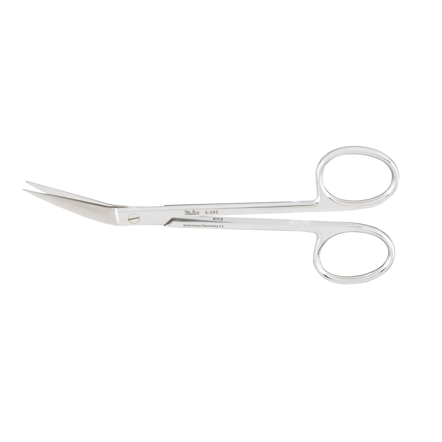 Surgery Scissors, 4_", Angled On Side, Sharp-Sharp Points