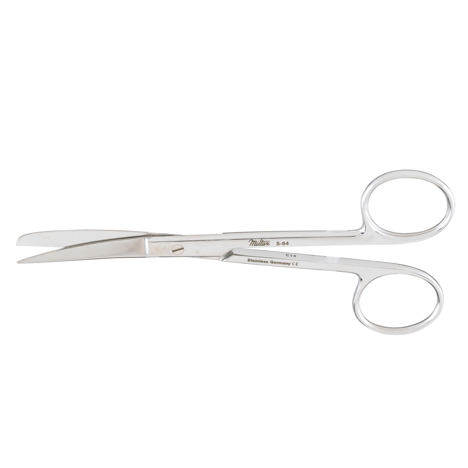 Operating Scissors, 5", Sharp-Blunt Points, Curved