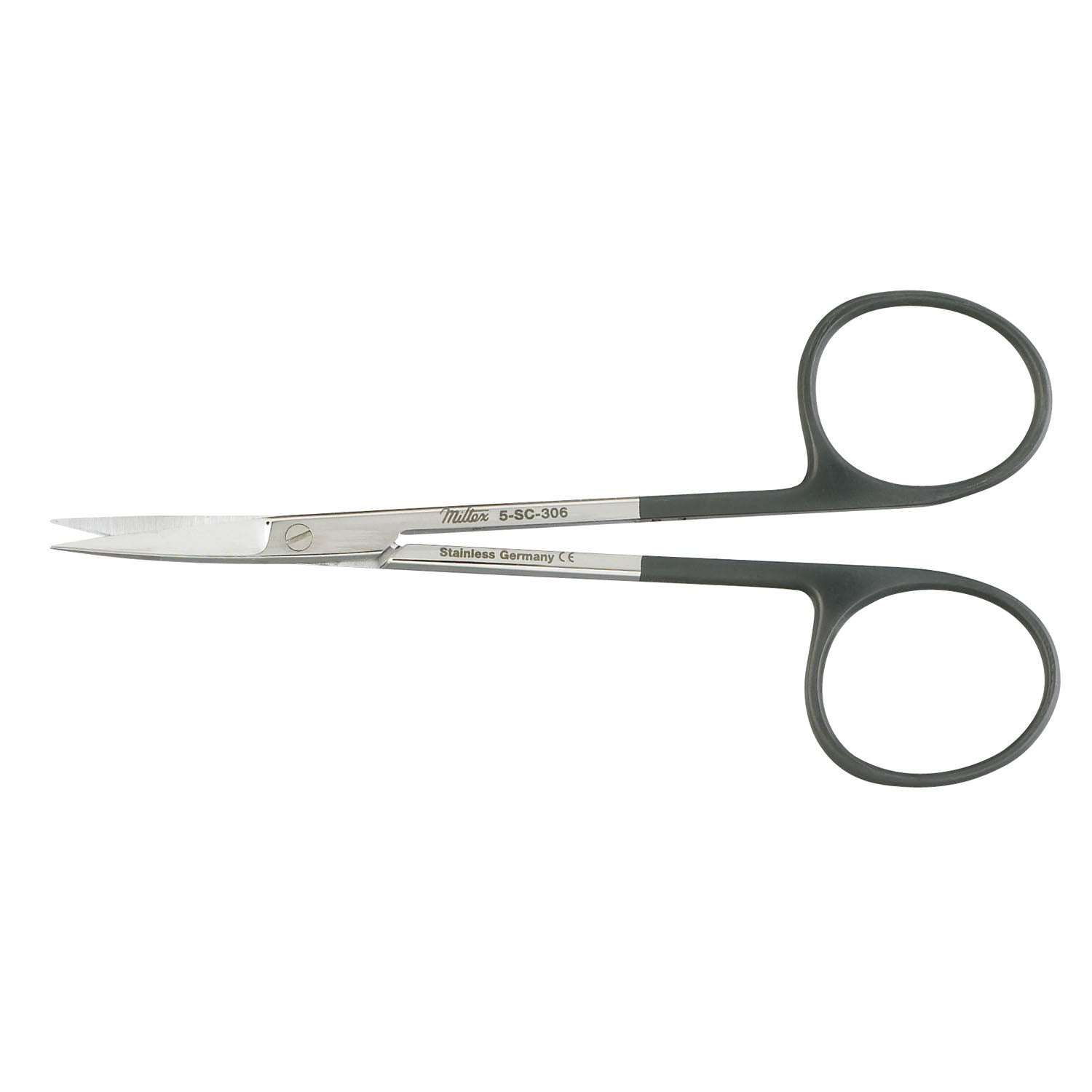 Iris Scissors, 4_" Curved, SuperCut Blade