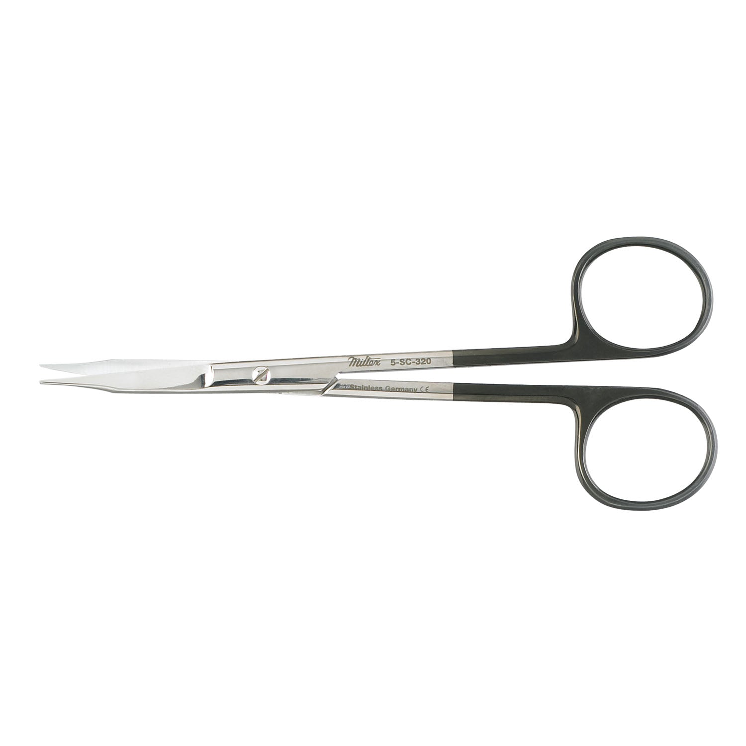 Wound Debridement Scissors, 5" Curved, SuperCut Blade