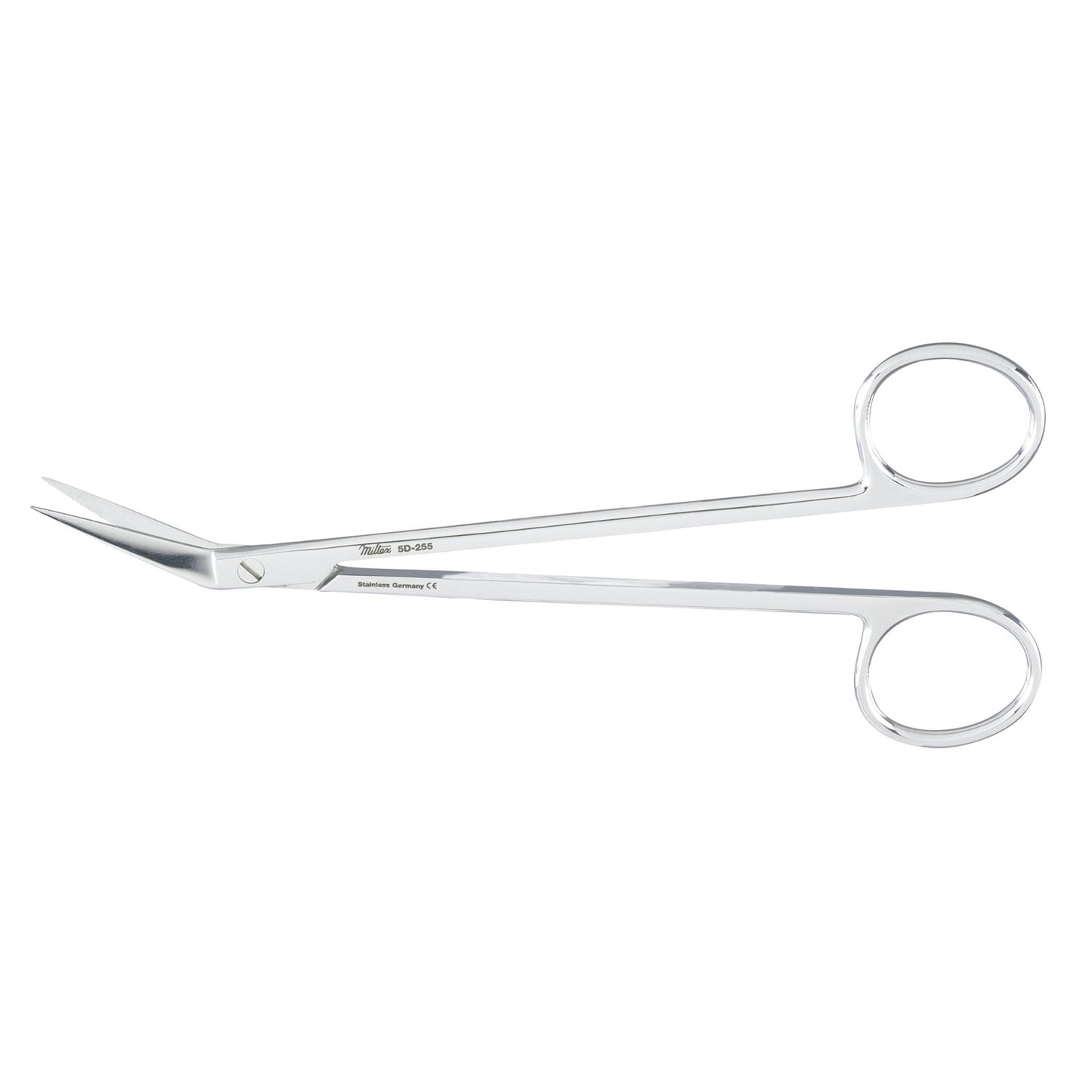 Kelly Fistula Scissors, 6_" Angular, One Serrated Blade