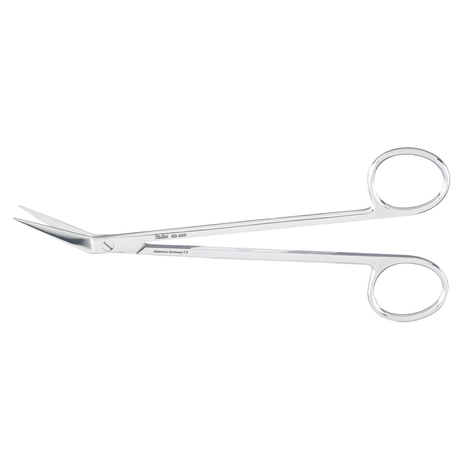 Kelly Fistula Scissors, 6_" Angular, One Serrated Blade