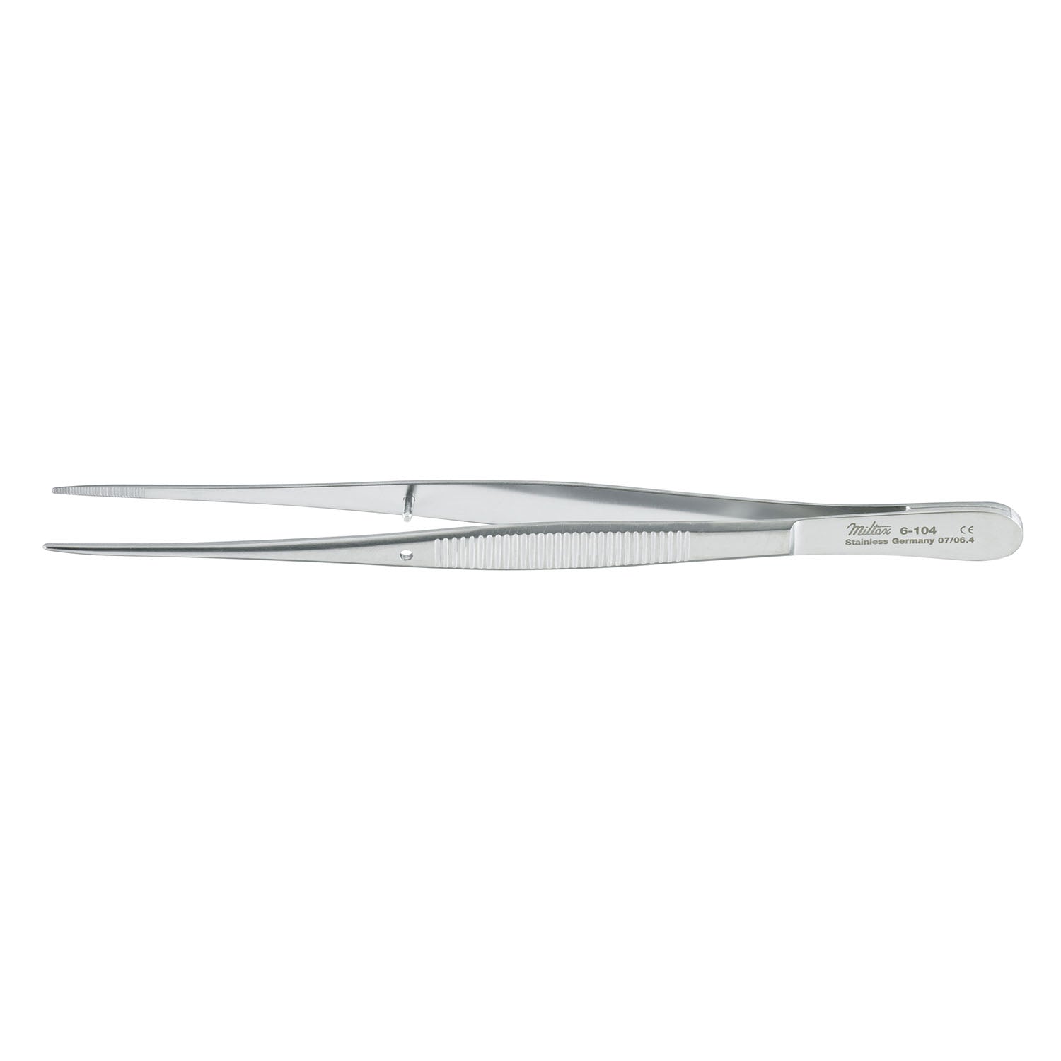 Semkin Forceps, 5", Dressing, Serrated Tips