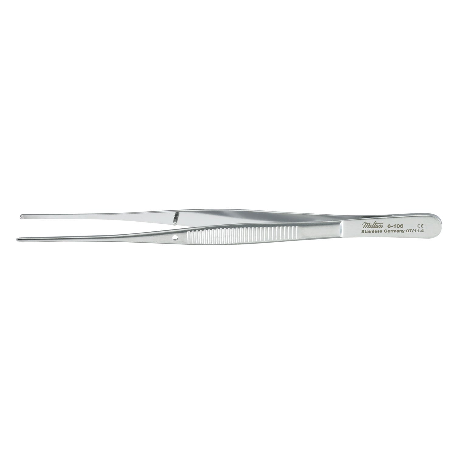 Semkin Forceps, 5", Tissue, 1 x 2 Teeth