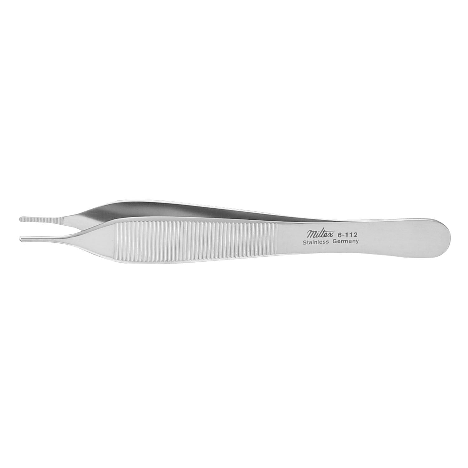 Hudson Forceps, 4_", Dressing, Serrated