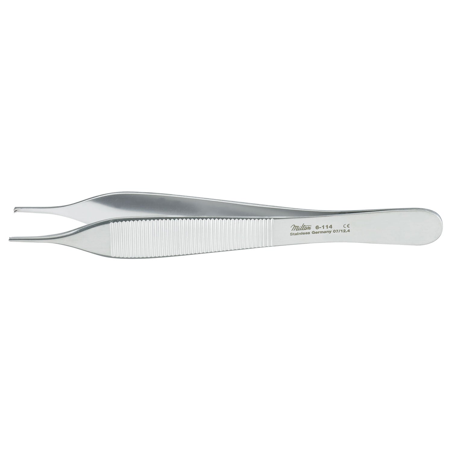 Hudson Forceps, 4_", Tissue, 1x2 Teeth