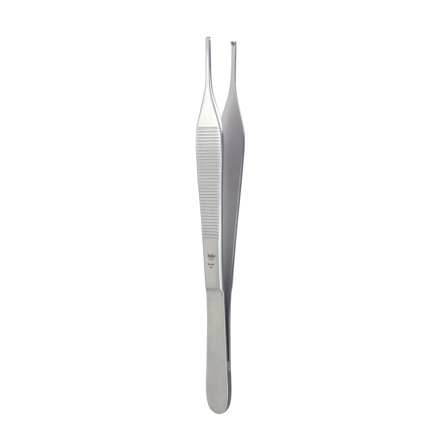 Hudson (EWALD) Forceps, 6", Tissue, 1 x 2 Teeth