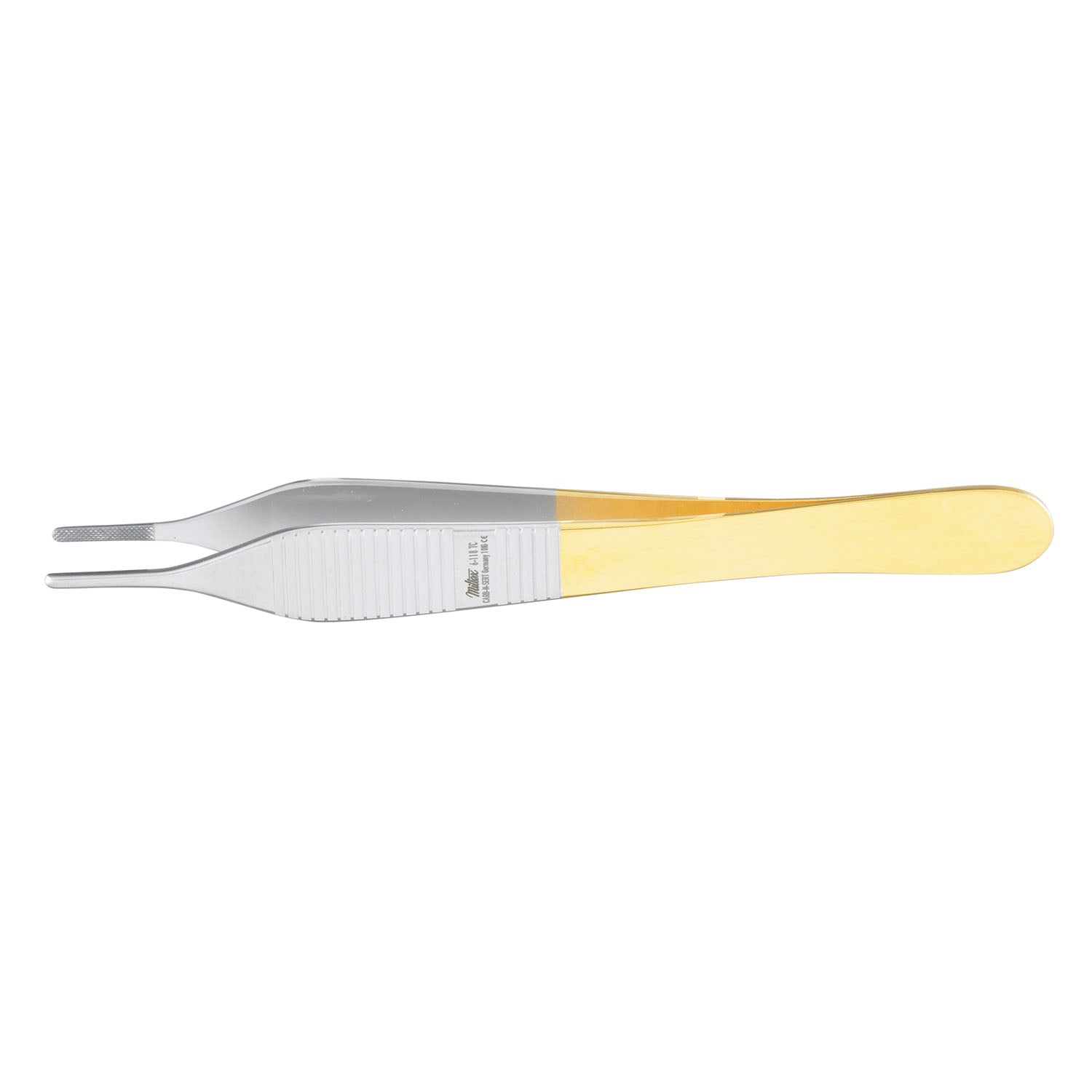 Dressing Forceps, 4_", Carb-N-Sert