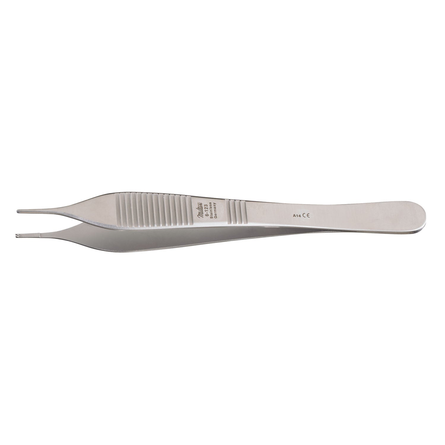 Tissue Forceps, 4_", 1x2 Teeth, Suturing Platform
