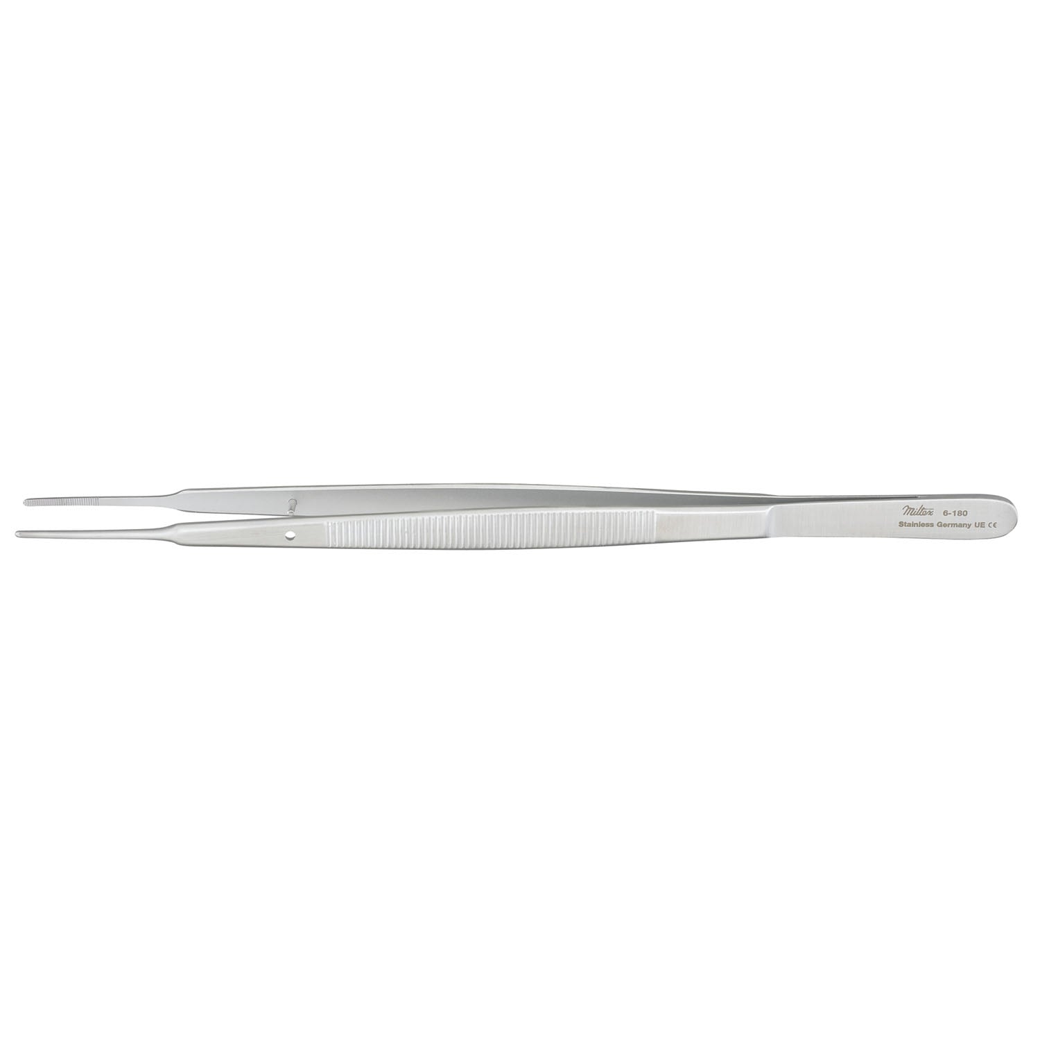 Gerald Forceps, 7", Dressing, Straight, Serrated
