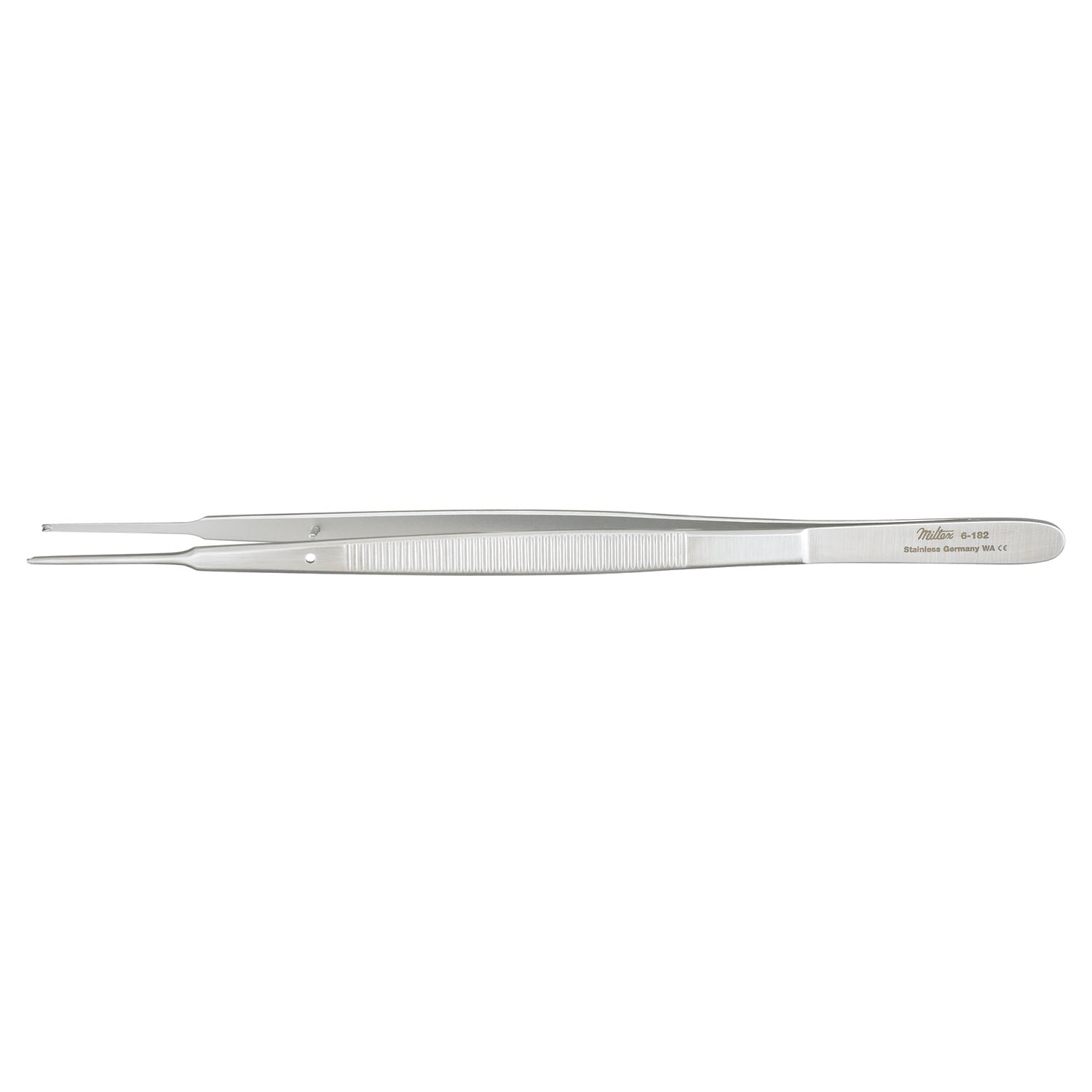 Gerald Forceps, 7", Tissue, Straight, 1x2 Teeth