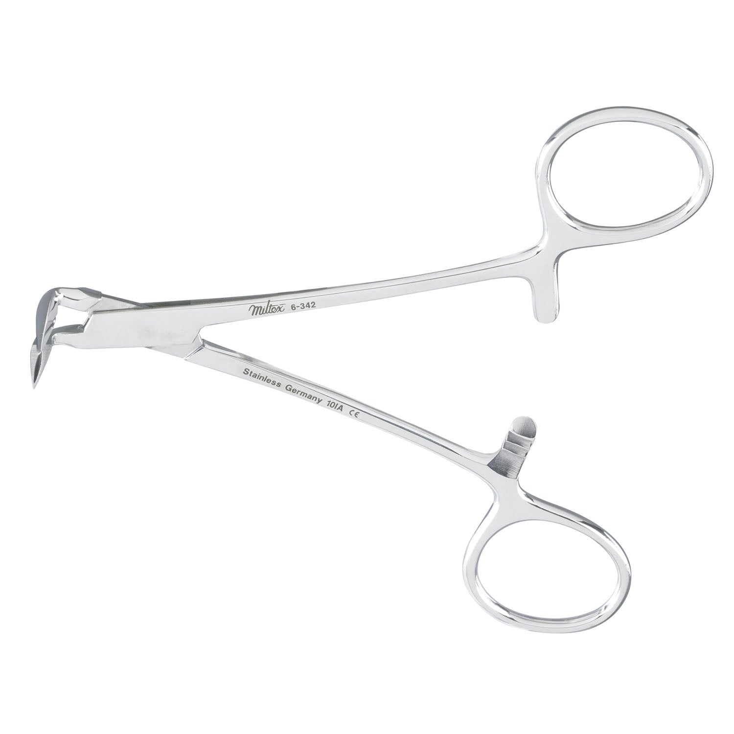 Splinter Forceps, 5_" Right Angle
