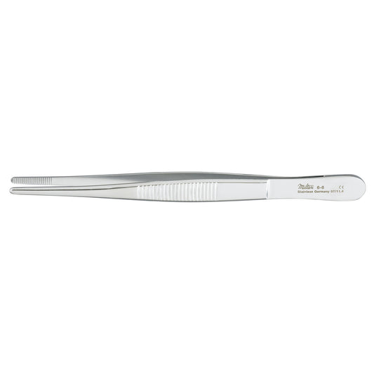 Dressing Forceps, 5", Standard, Serrated Handles