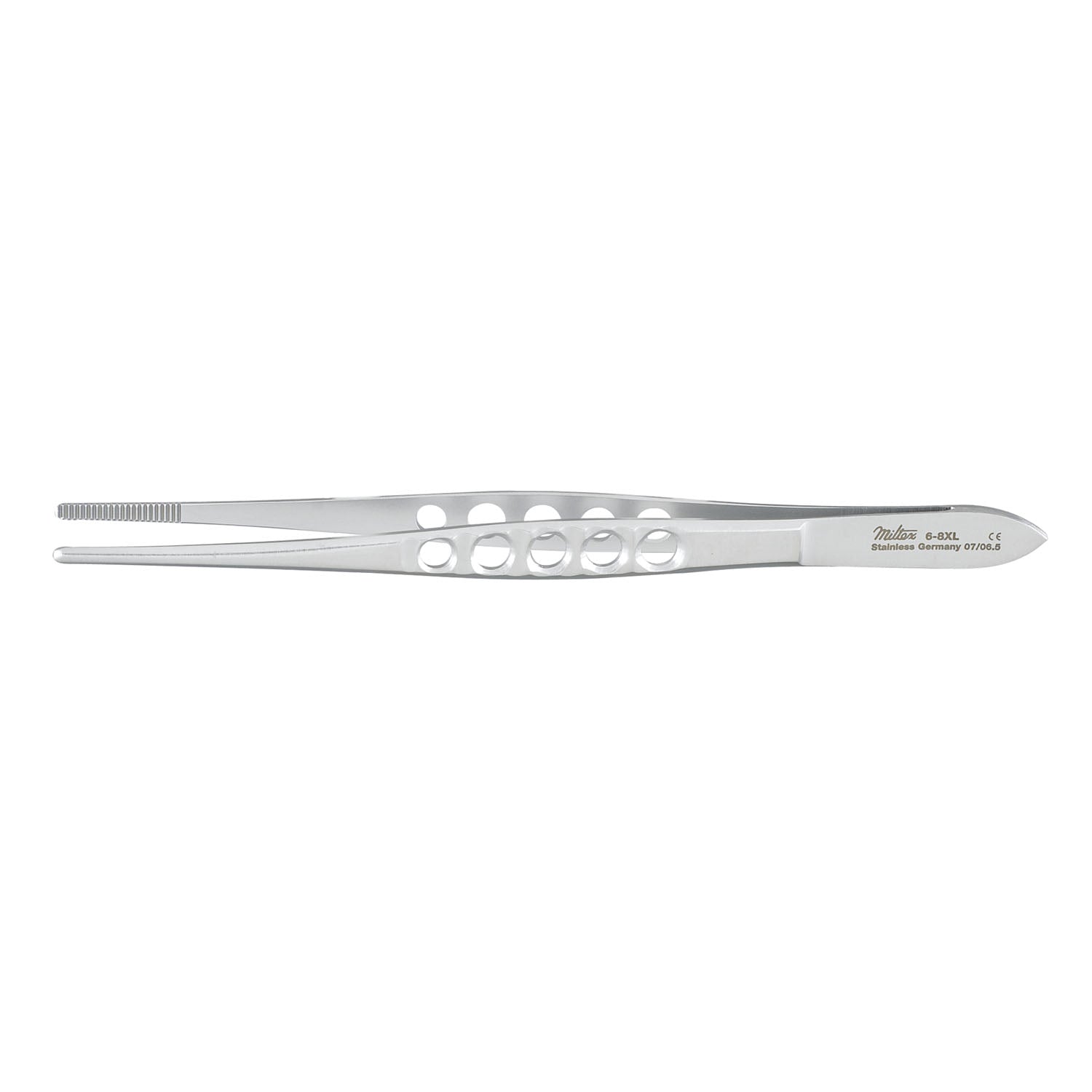 Dressing Forceps, 5_", Lightweight, Fenestrated Handles