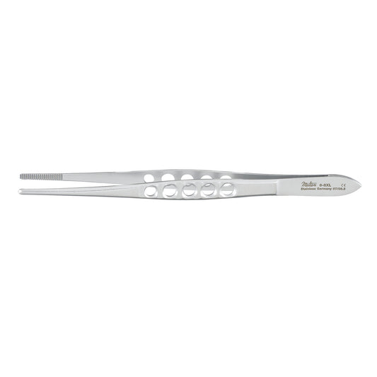 Dressing Forceps, 5_", Lightweight, Fenestrated Handles
