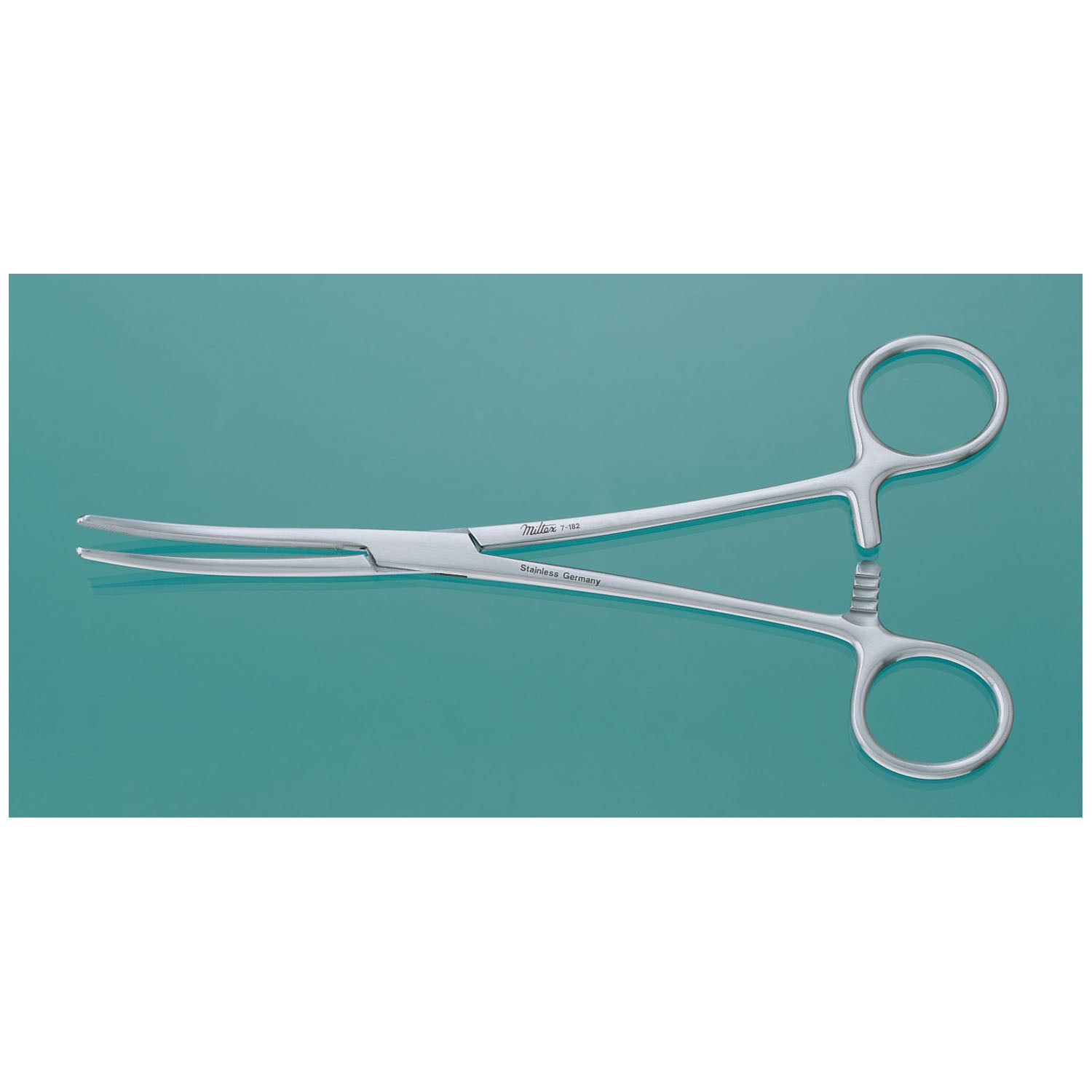 Rochester-Carmalt Forceps, 8", Curved