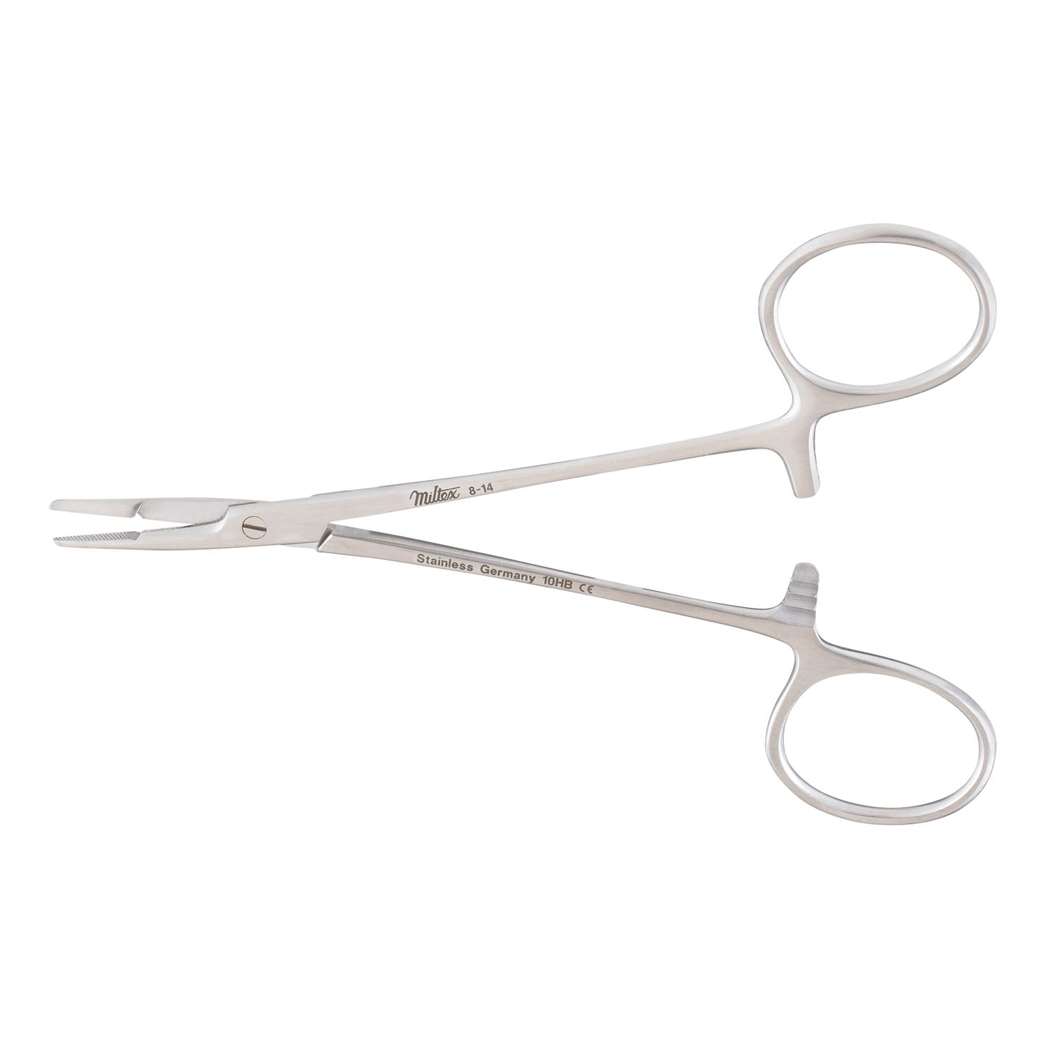 Olsen-Hegar Needle Holder, 4_", Serrated, Extra Delicate, Regular Jaws
