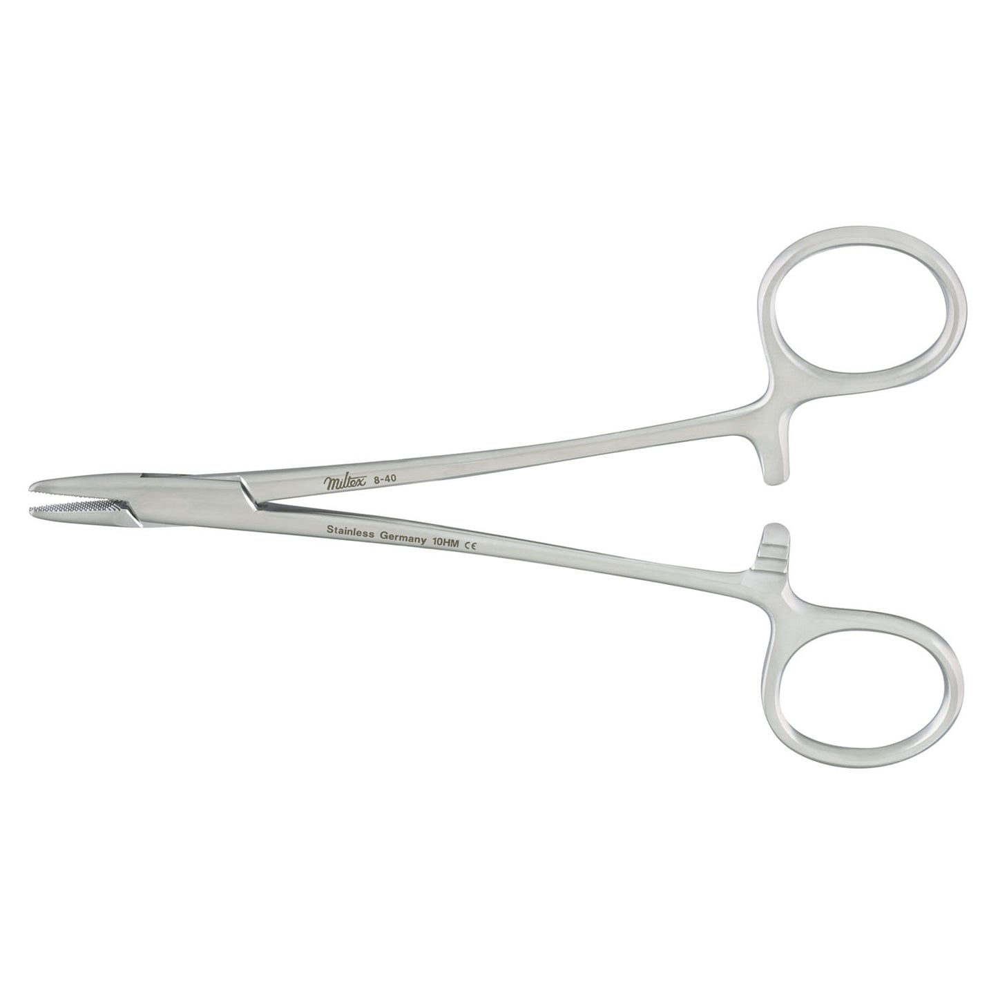 Baumgartner Needle Holder, 5_", Regular Jaws
