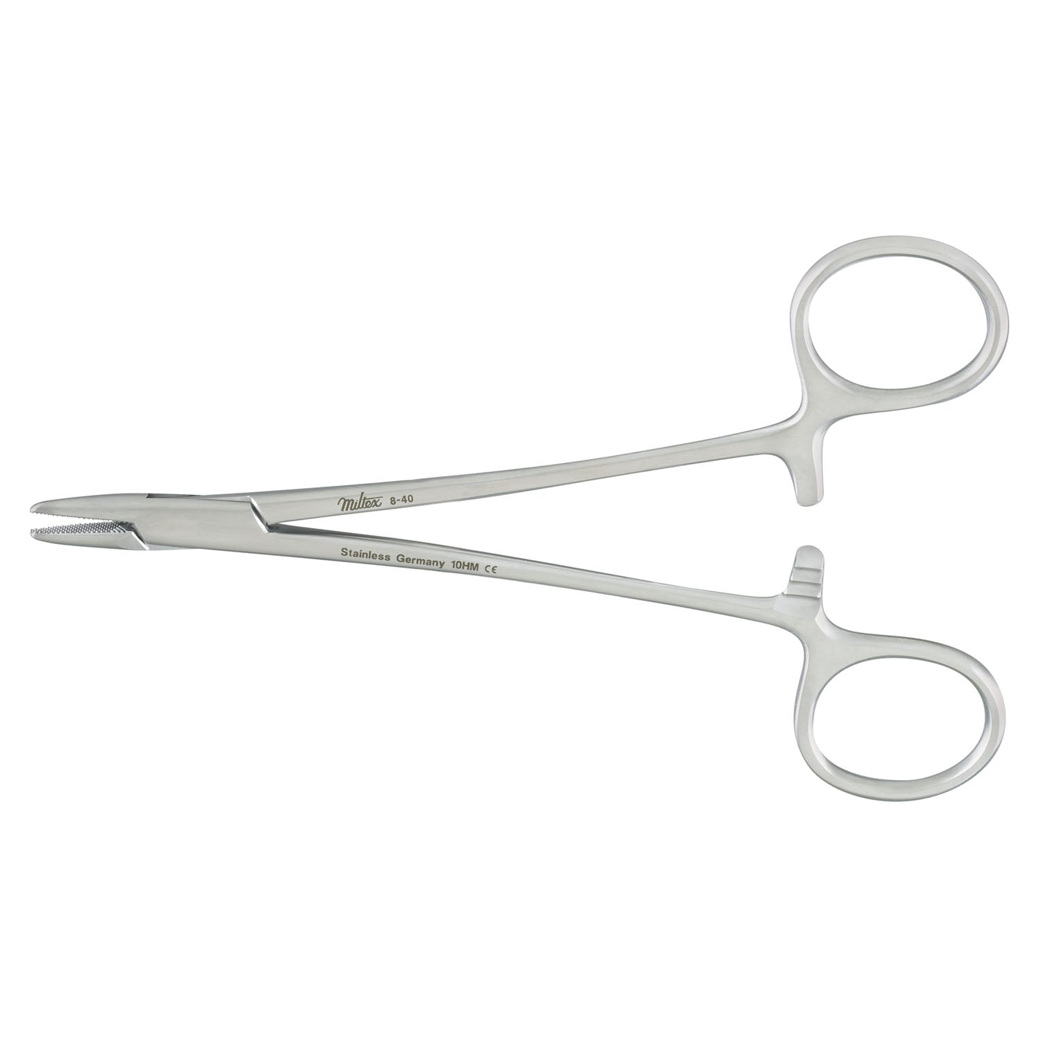 Baumgartner Needle Holder, 5_", Regular Jaws