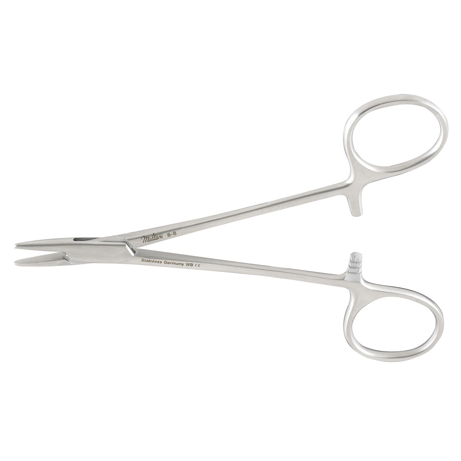 Webster Needle Holder, 4_", Smooth, Very Delicate, Carb-N-Sert