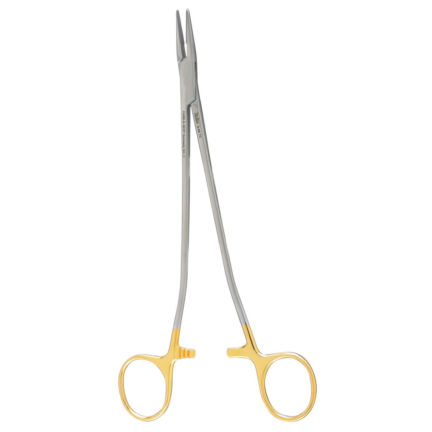 Sarot Needle Holder, 7_", Carb-N-Sert, Serrated