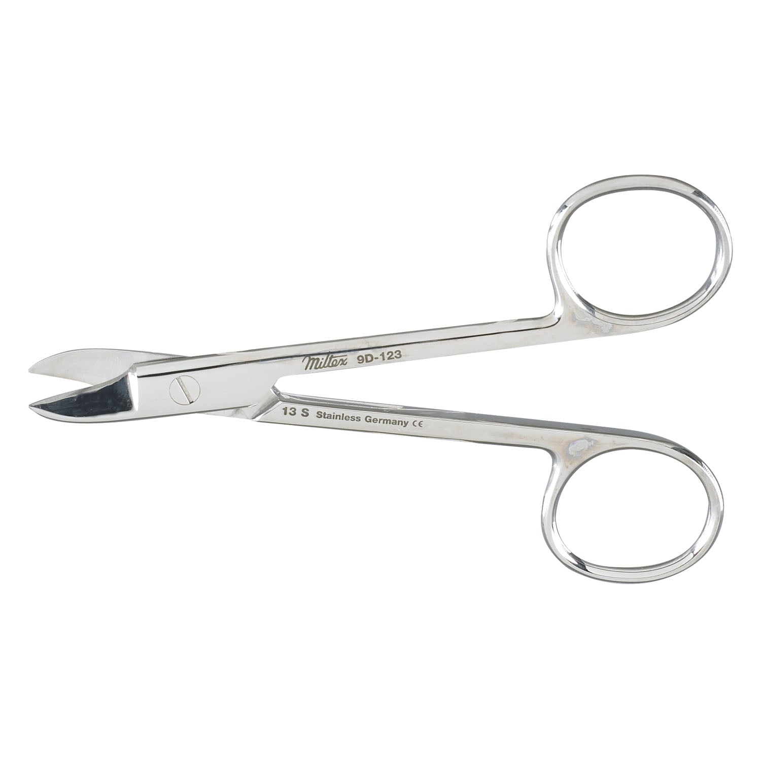 Wire Cutting Scissors, 4_", Curved