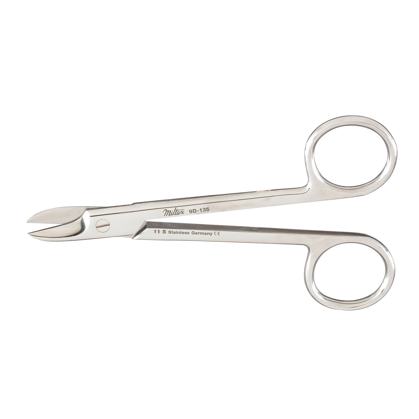 Wire Cutting Scissors, 4_", Curved