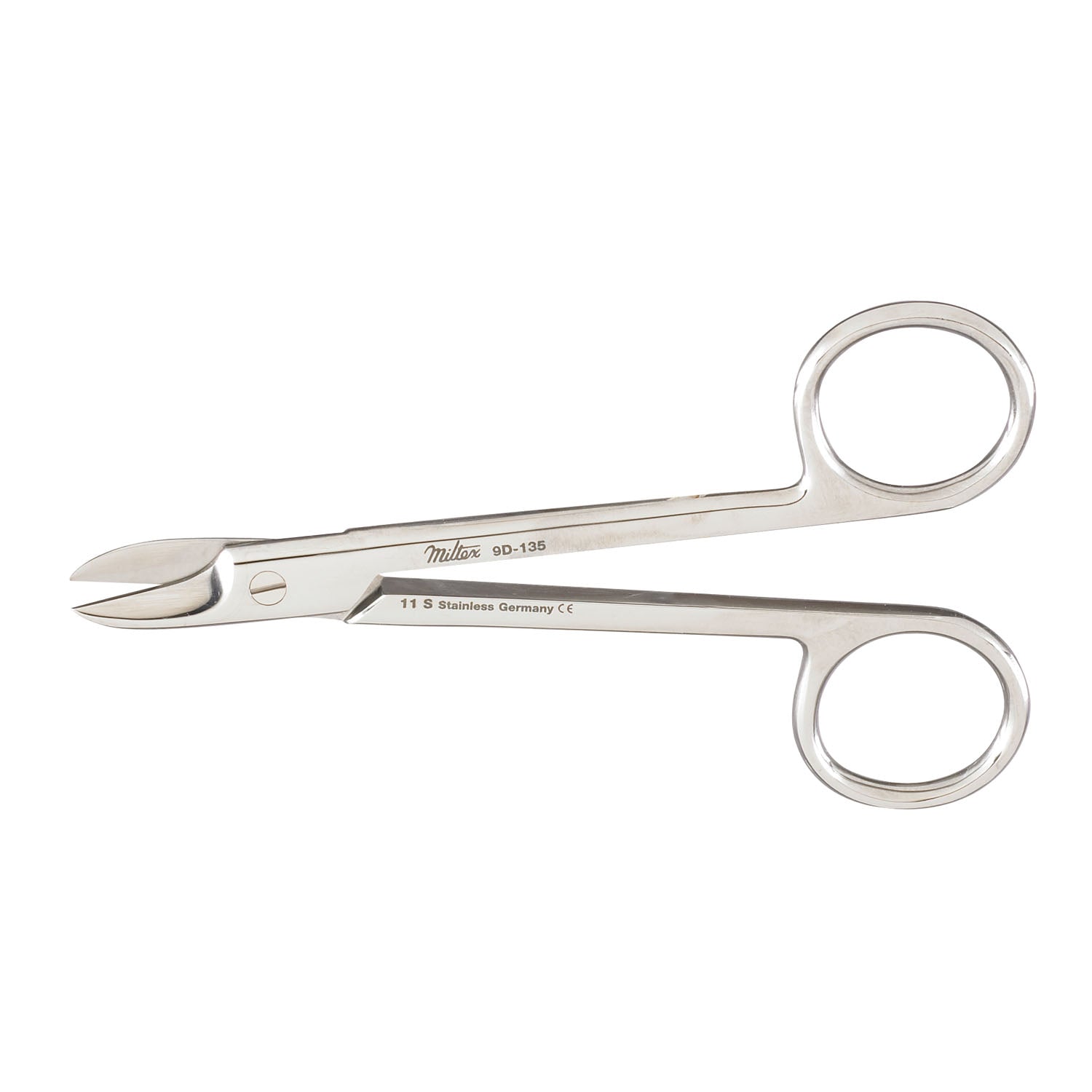 Wire Cutting Scissors, 4_", Curved