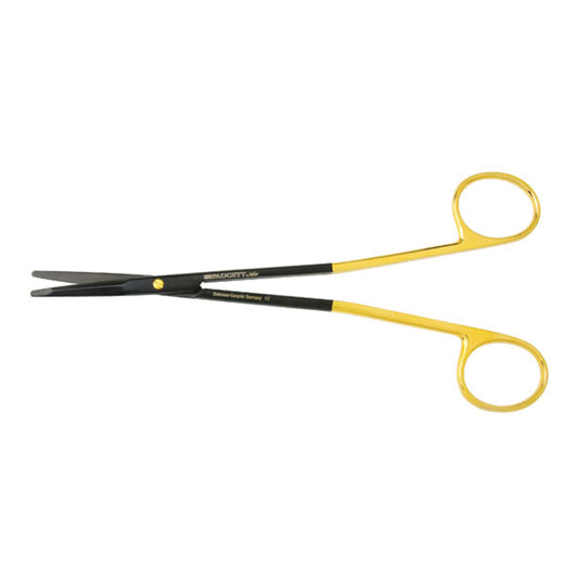 Kaye-Freeman Scissors, 7" Straight Blunt Flat Tip, Ceramic