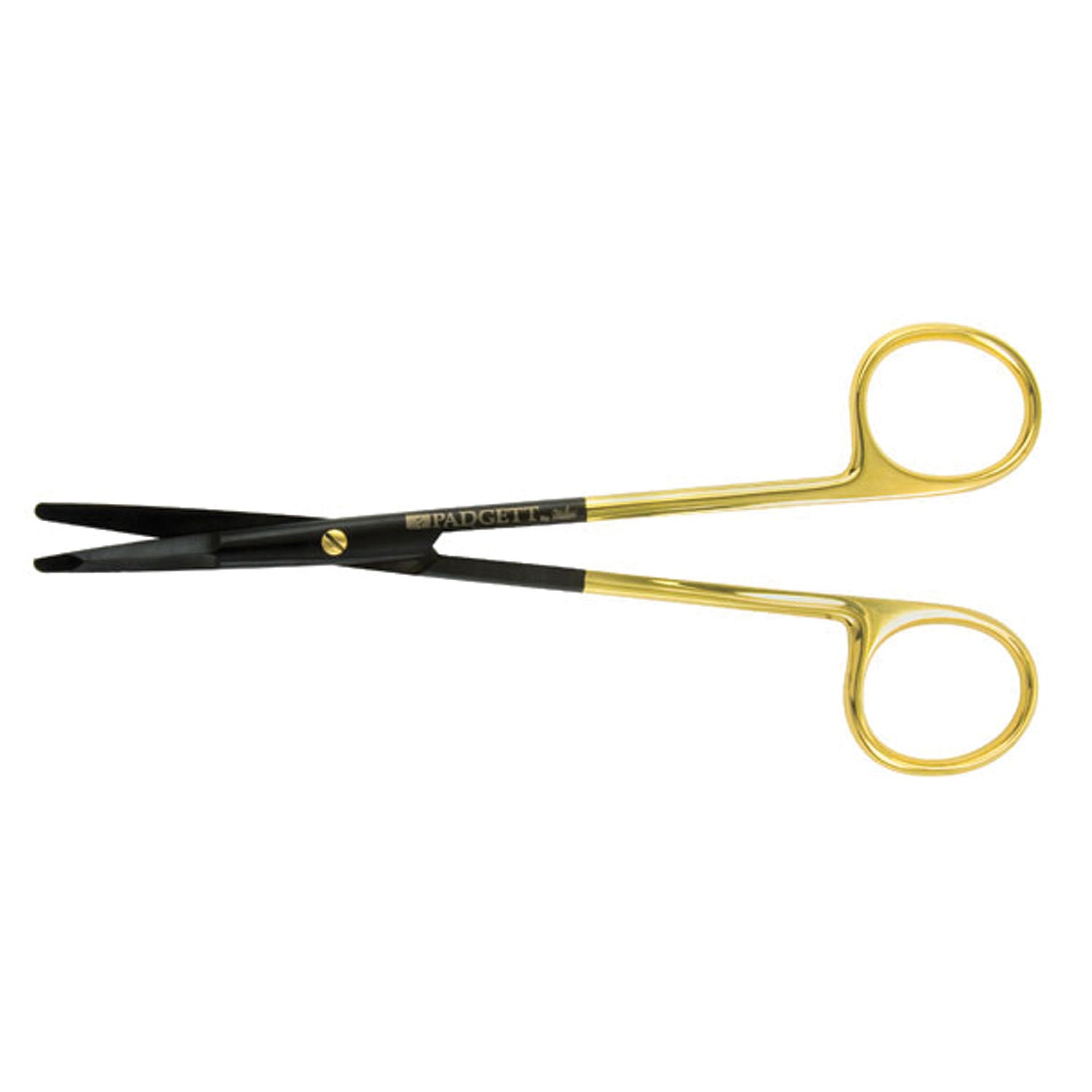 Kaye Facelift Scissors, 5_" Curved Blunt Flat Tip, Ceramic