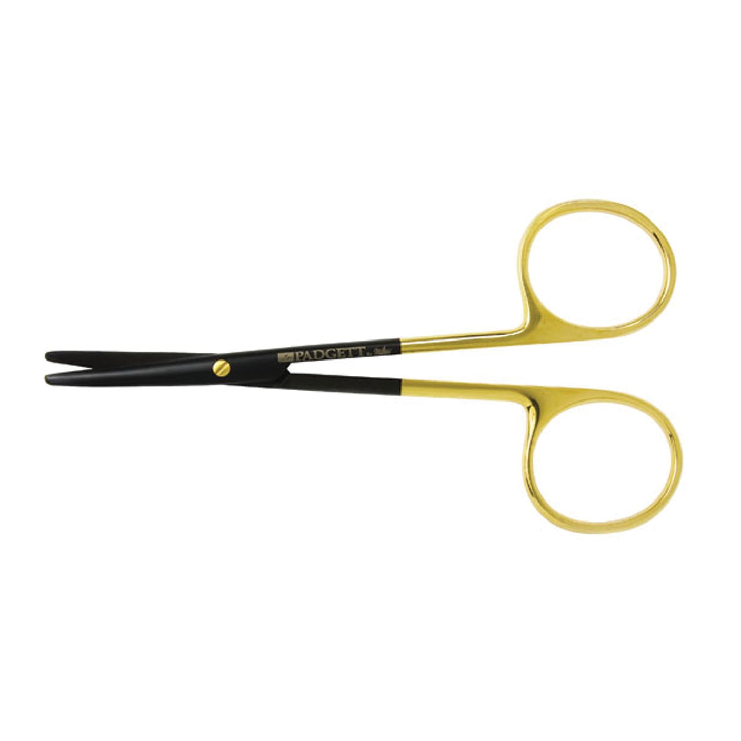 Strabismus Scissors, 4_" Curved, Ceramic