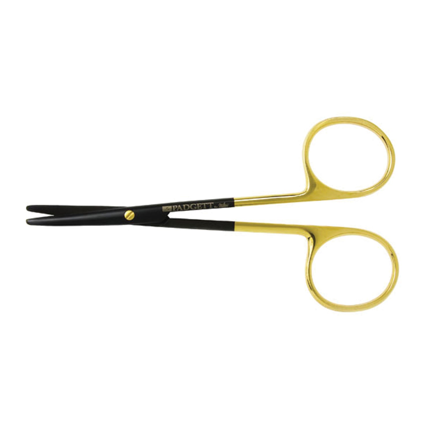 Strabismus Scissors, 4_" Curved, Ceramic