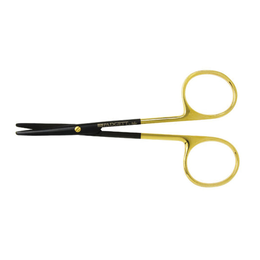 Strabismus Scissors, 4_" Curved, Ceramic