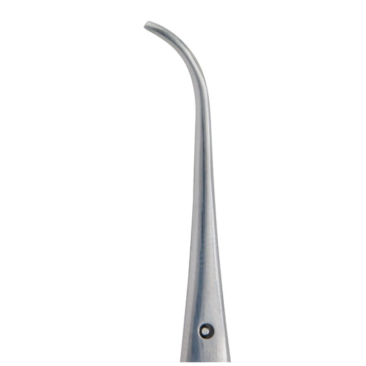 Eye Dressing Forceps, 4" Full Curved, Serrated