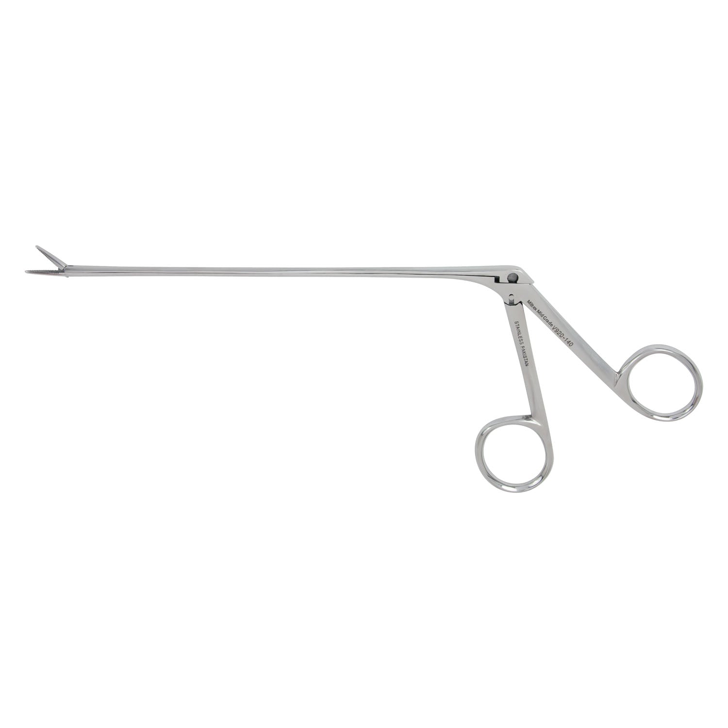 Alligator Forceps, 5_" Shaft, Serrated Jaws