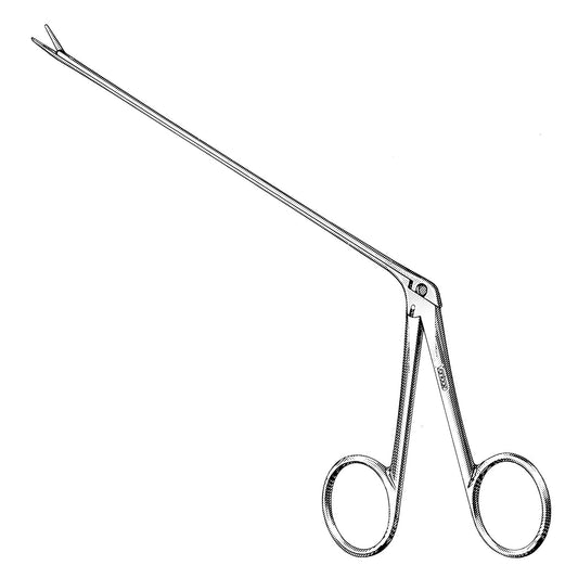 Alligator Forceps, 6_" Shaft, Serrated Jaws