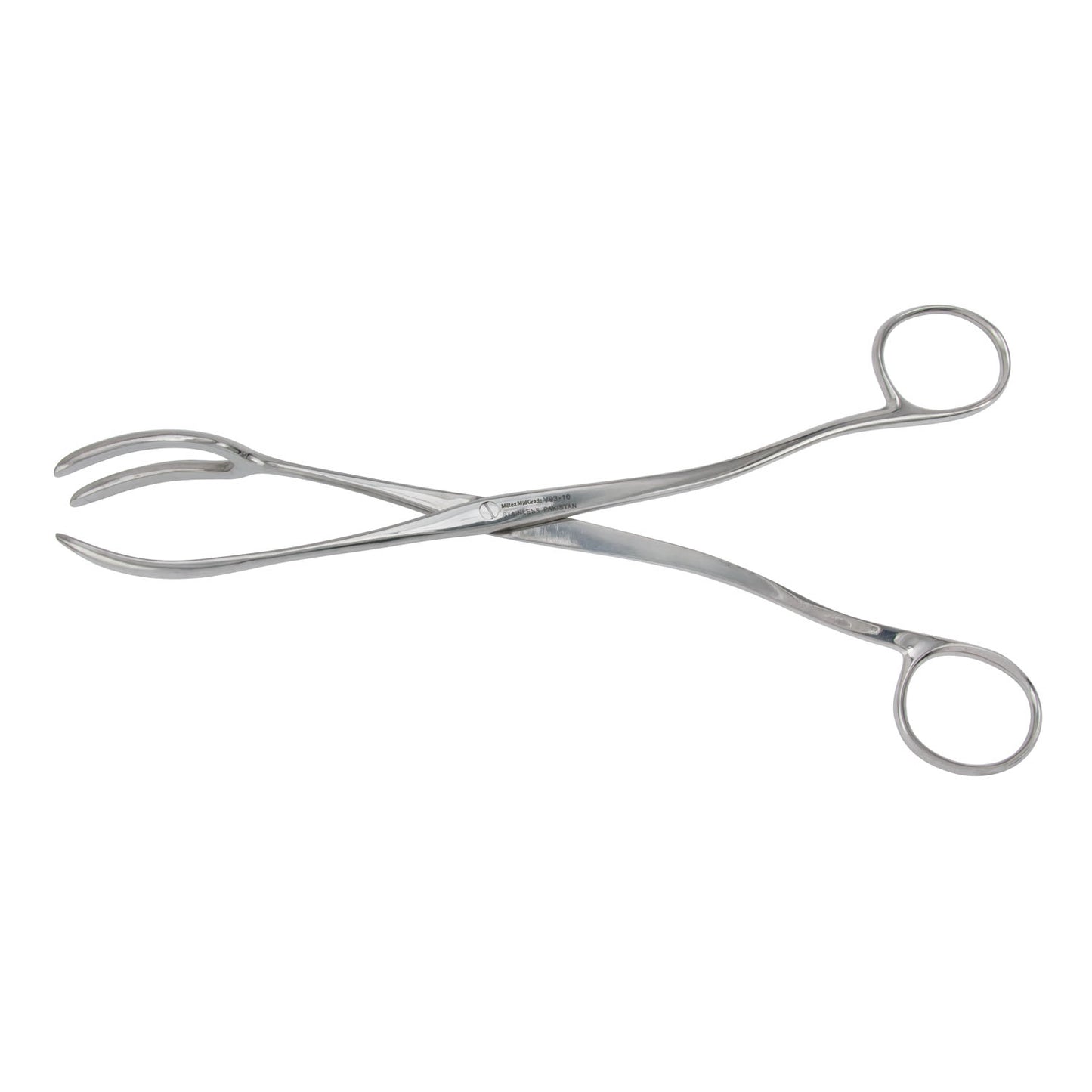 3-Prong Sterilizer Forceps, 8"