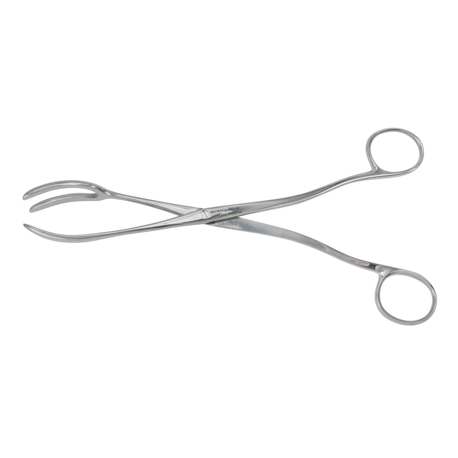 3-Prong Sterilizer Forceps, 8"