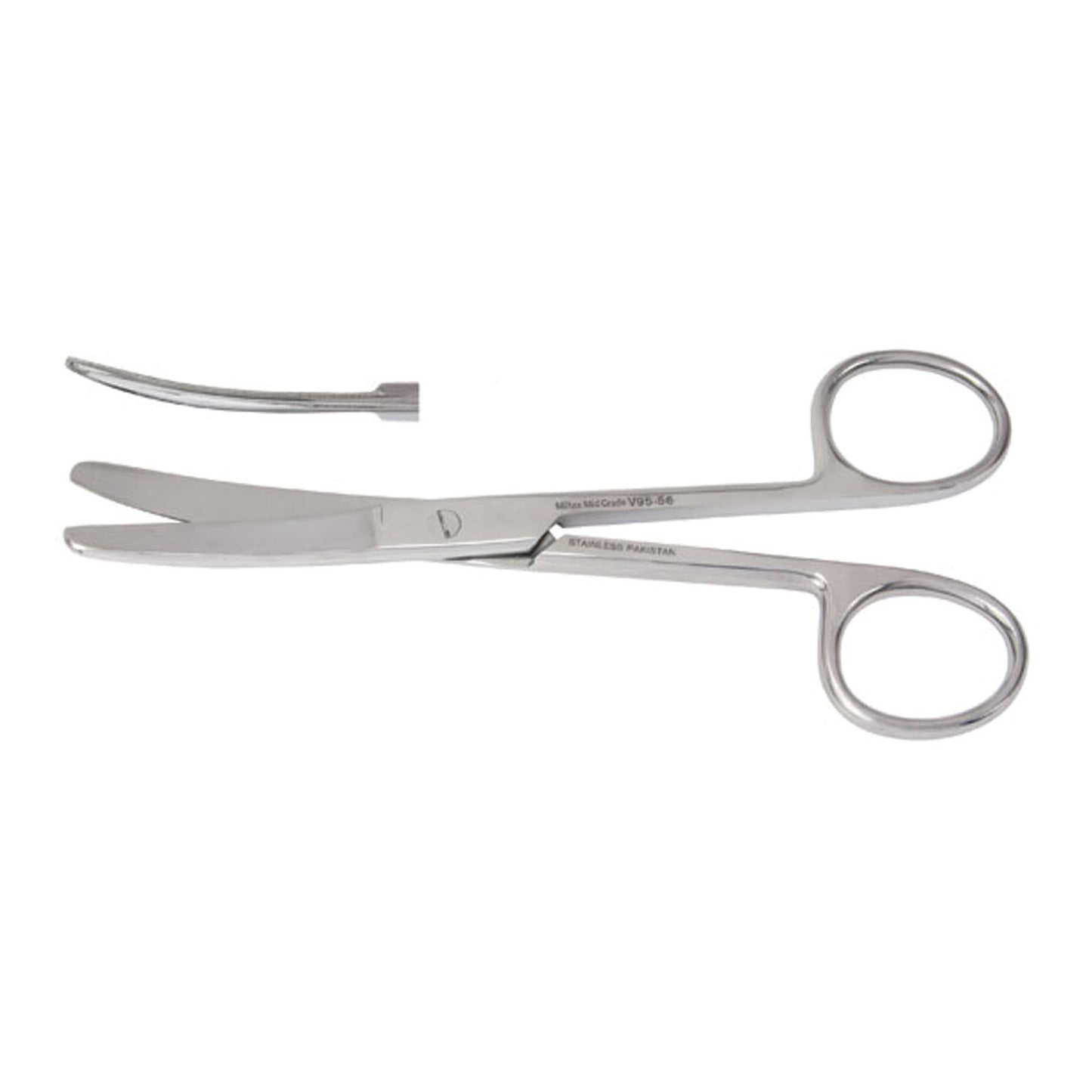 Operating Scissors, 5_", Curved, Blunt/ Blunt Points