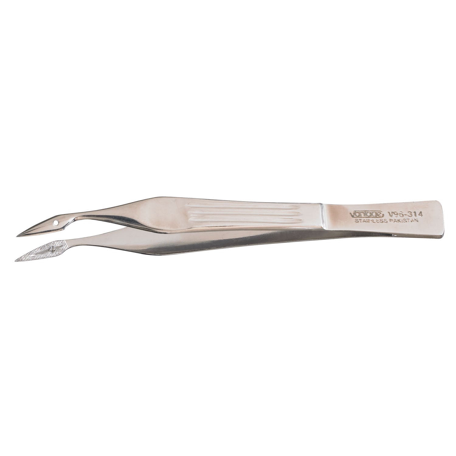 Splinter Forceps, 4_" Curved