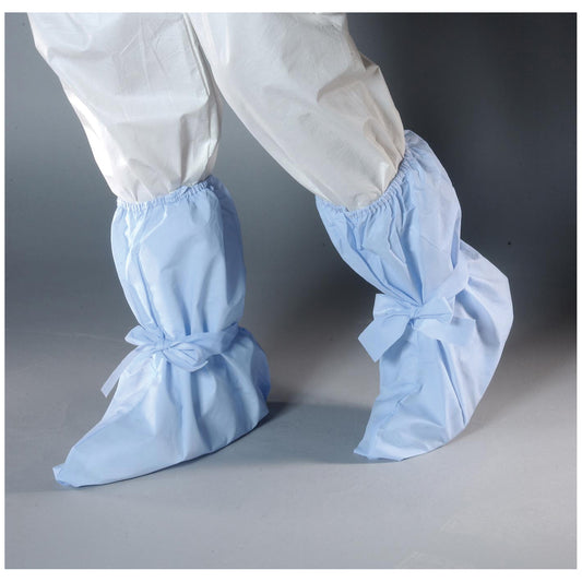 Ankle High Boot Covers, Blue, X-Large, Sonic Welded Seams, 100 pr/cs