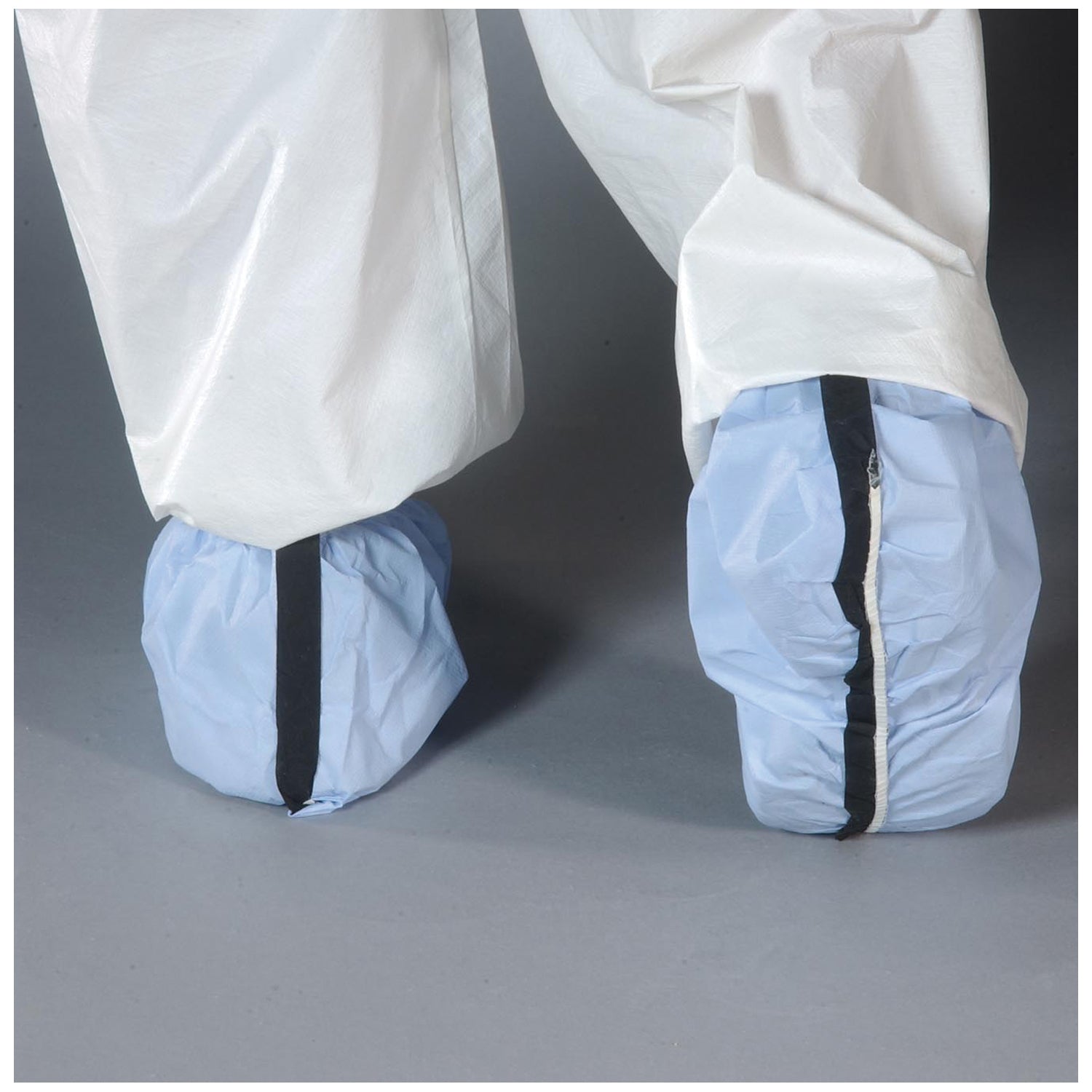 Shoe Cover, Blue, Universal Size, Conductive, Serged Seams, 150 pr/cs