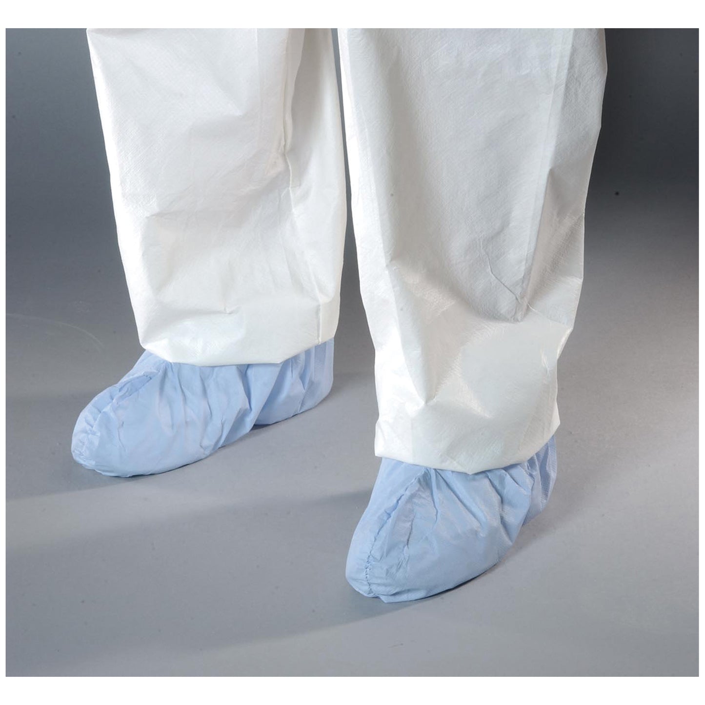Shoe Cover, 2X-Large, Blue, Serged Seams, 150 pr/cs