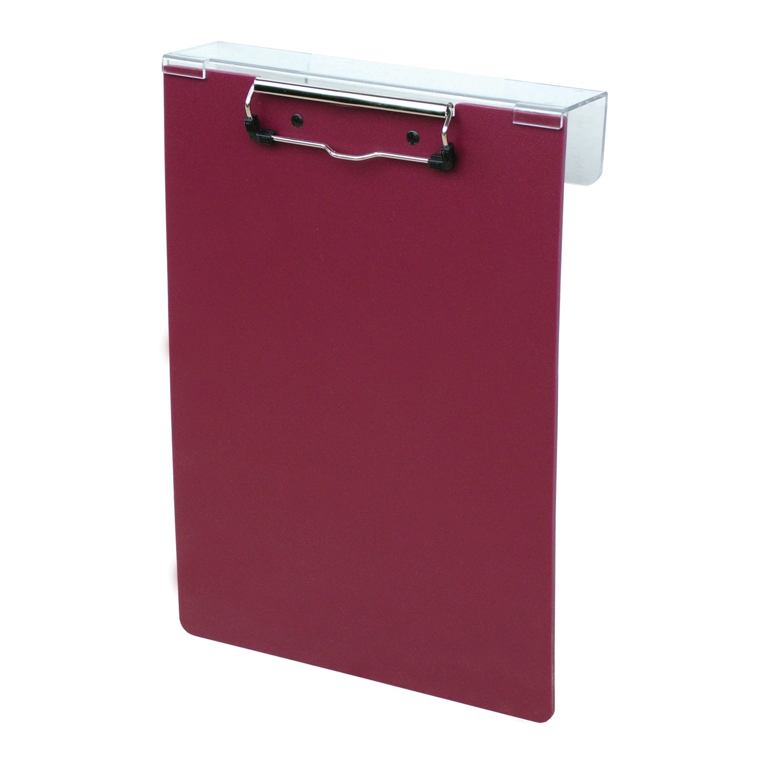 Overbed Clipboard, Burgundy, 12 7/8"H x 9"W
