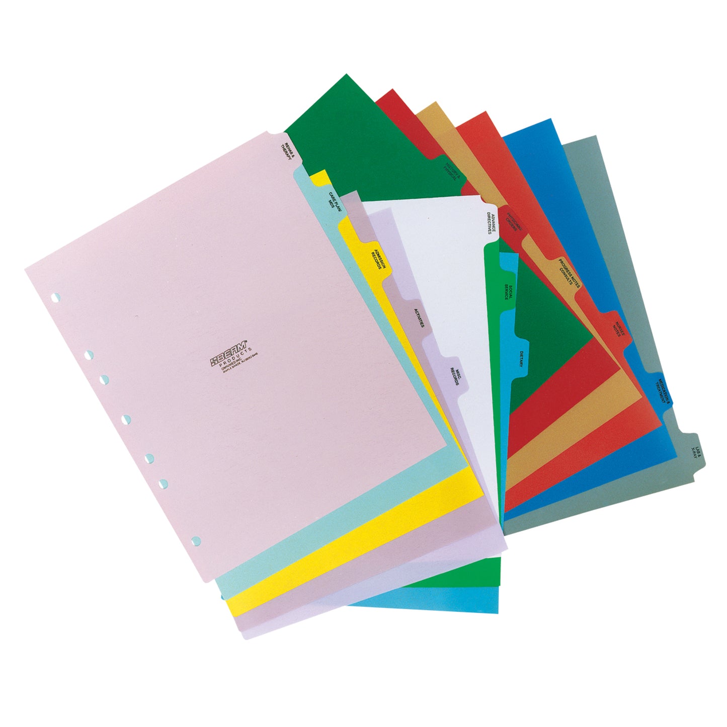 7 Tab/Set Divider Sets
