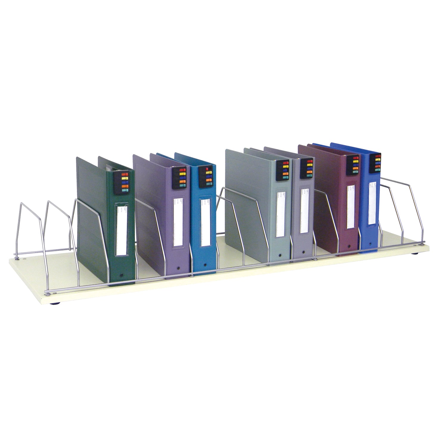 Table Top Storage Rack, 15 Chart Capacity, 7 7/8"H x 47 5/8"W x 15"D
