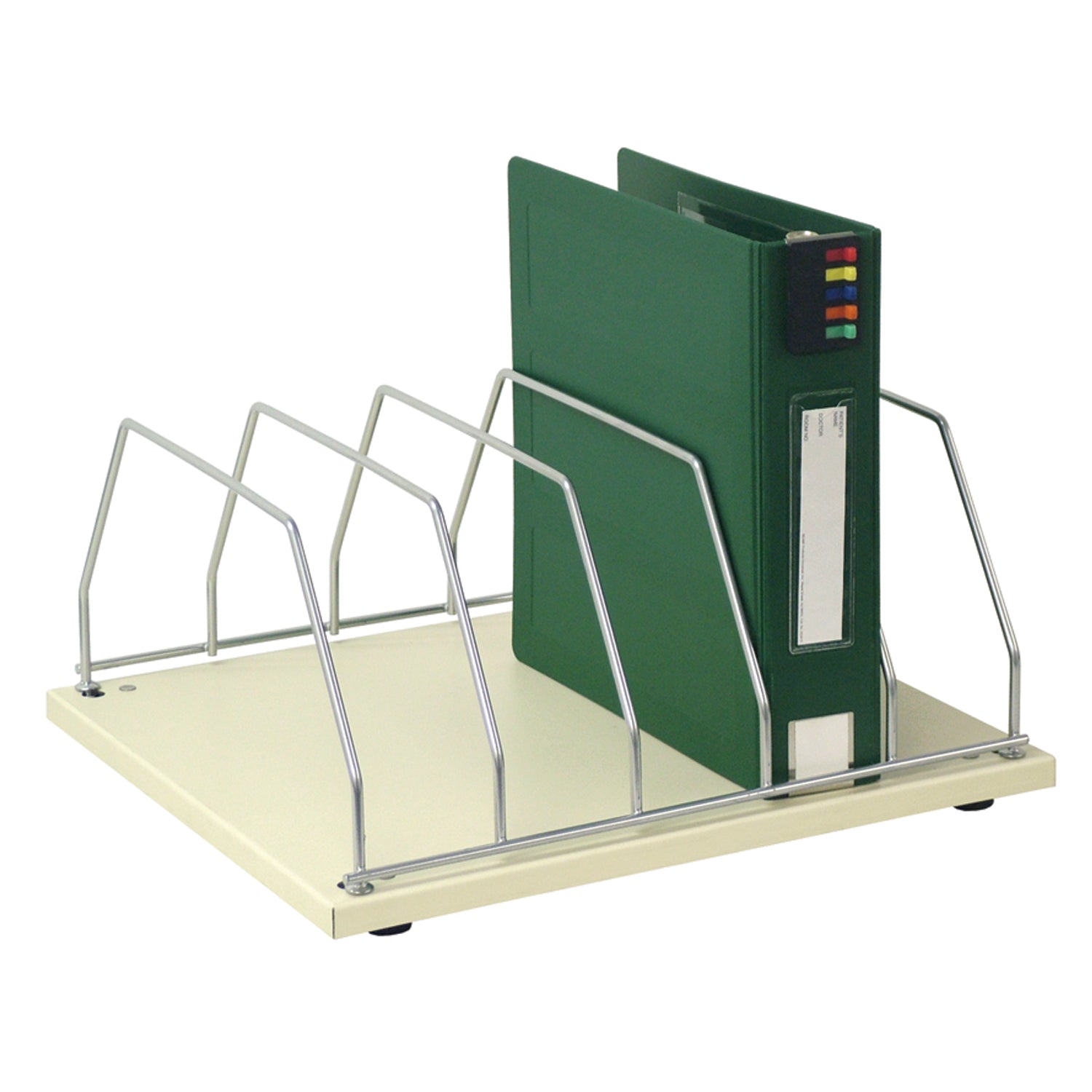 Table Top Storage Rack, 5 Chart Capacity, 7 7/8"H x 16 7/8"W x 15"D