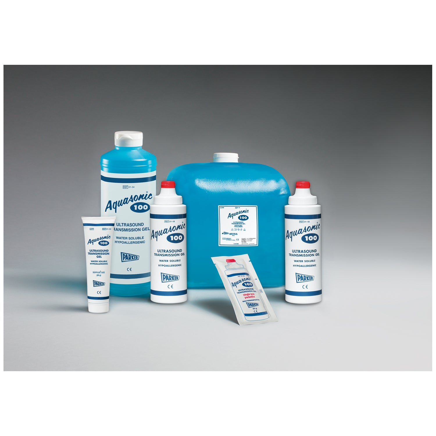 Ultrasound Transmission Gel, Non-Sterile, 20 gram, Single Use Packettes, 100/bx, 4 bx/cs (091013)