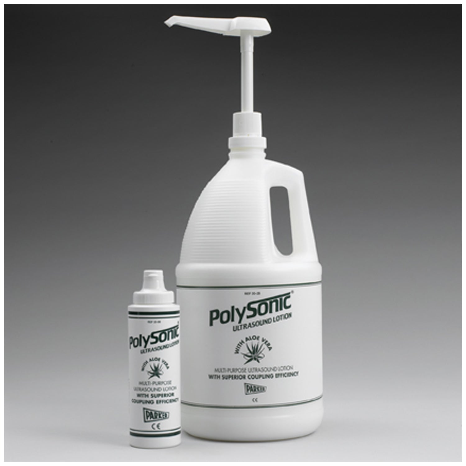 Ultrasound Lotion, Aloe Vera, Polypac Includes 4-1 Gal Containers, 2 Dispensers & 1 Pump (091025)